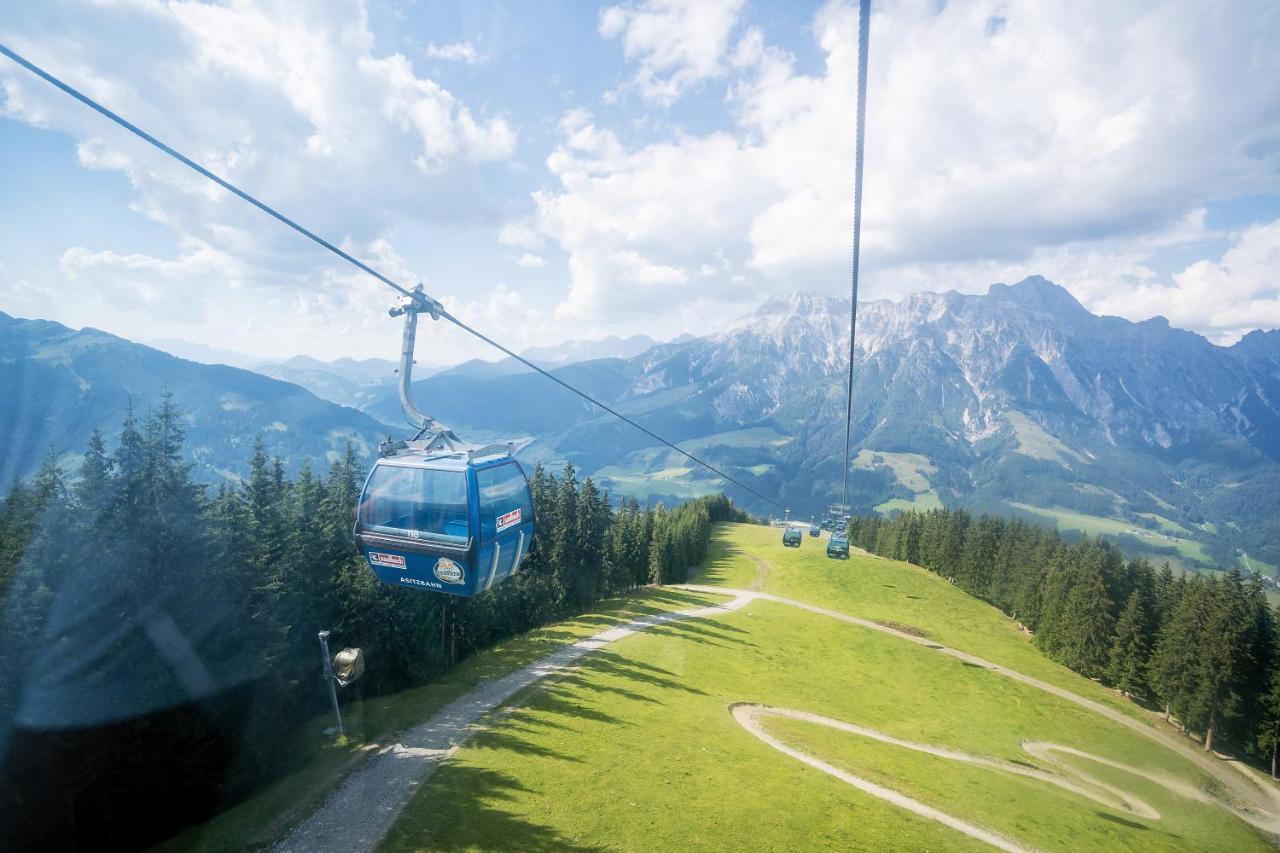 Ferienhaus Sonnrain Apartment Leogang Luaran gambar